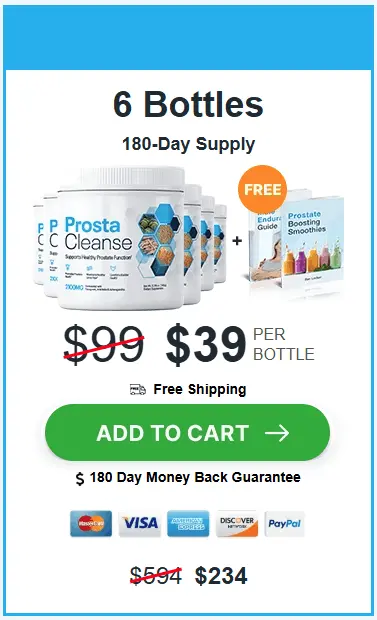 Buy ProstaCleanse 6 Bottle